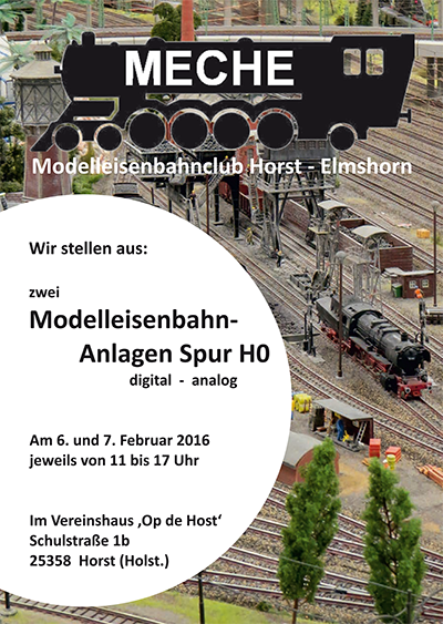 Modelleisenbahn-Ausstellung Februar 2016